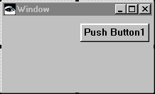 Window with push button