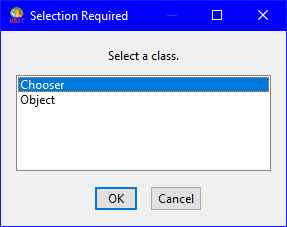 Class selection