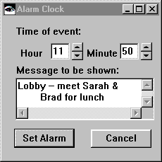 Alarm Clock sample