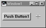 Window with push button