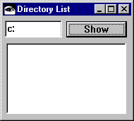Direcotry view user interface