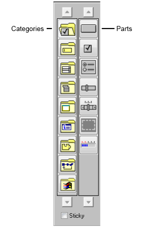 parts palette