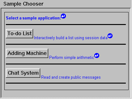 Illustration of Sample Chooser page in Composition Editor Illustration of Sample Chooser page in Composition Editor